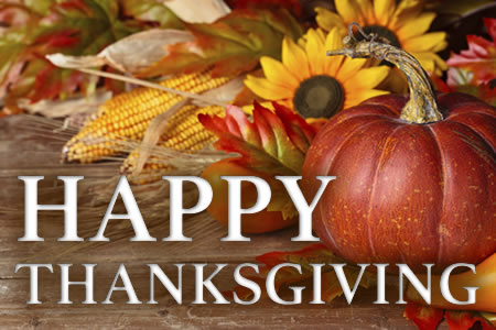 Township Office Closed – Thanksgiving Holiday – Jamestown Charter Township